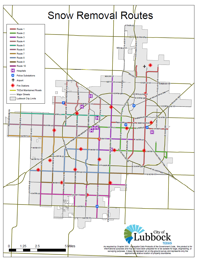 City Of Lubbock Gis City Of Lubbock - Departments | Street Department